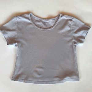 Light lavender mini T-shirt teenager.  One-size